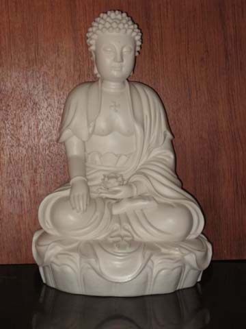 Porcelain Buddha Statue