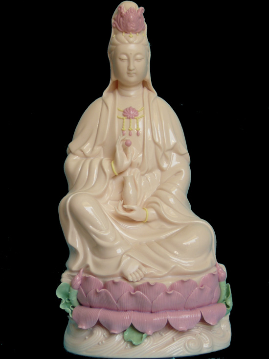 Porcelain Buddha Statue