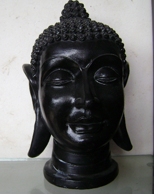 Resin Buddha Head