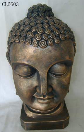 Resin Buddha Head