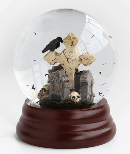 Resin Halloween Snowglobe