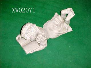 Resin statue