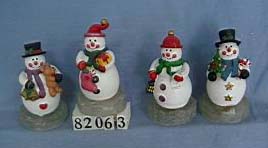 Resin Christmas Snowman