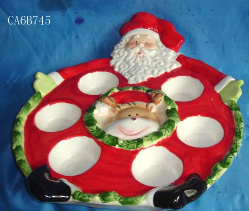 Dolomited Christmas Plate