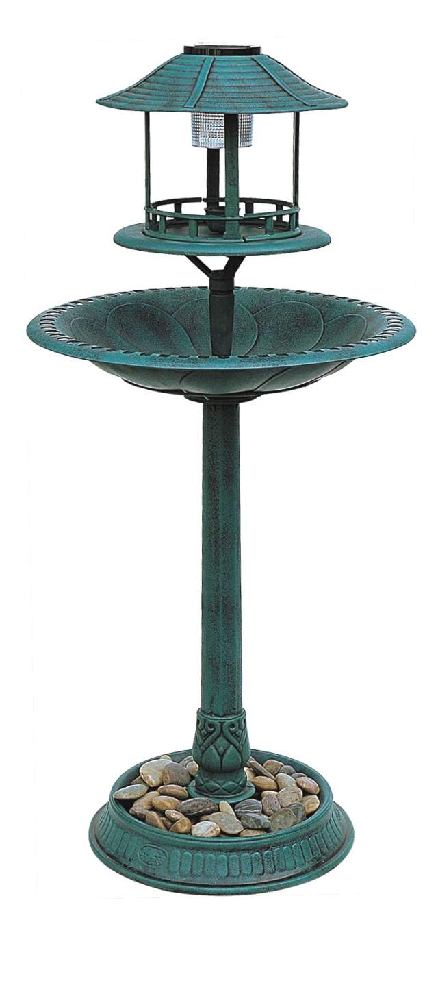 Plastic Bird bath & feeder