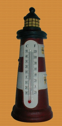 Resin decorative Thermometer