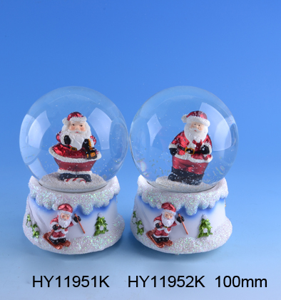 Resin Christmas Snowglobe