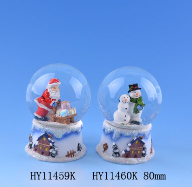 Resin Christmas Snowglobe