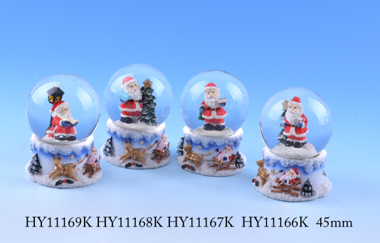 Resin Christmas Snowglobe