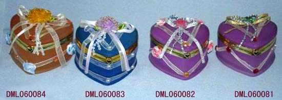 Glass Jewellery box