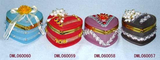 Glass Jewellery box