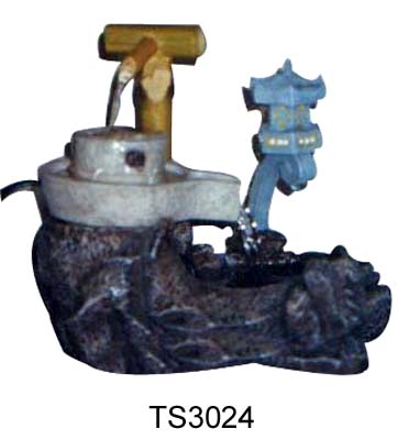Resin Tabletop Fountain
