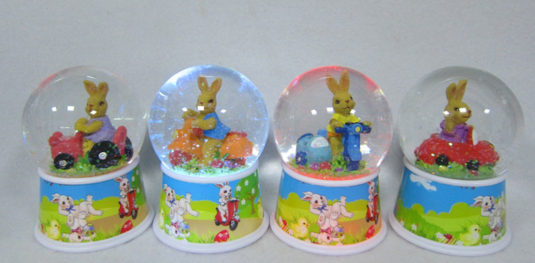 Resin Snowglobe for Easter