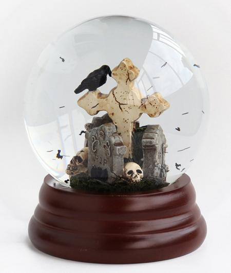 Resin Snowglobe for Halloween