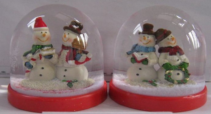 Plastic Snowglobe for Christmas