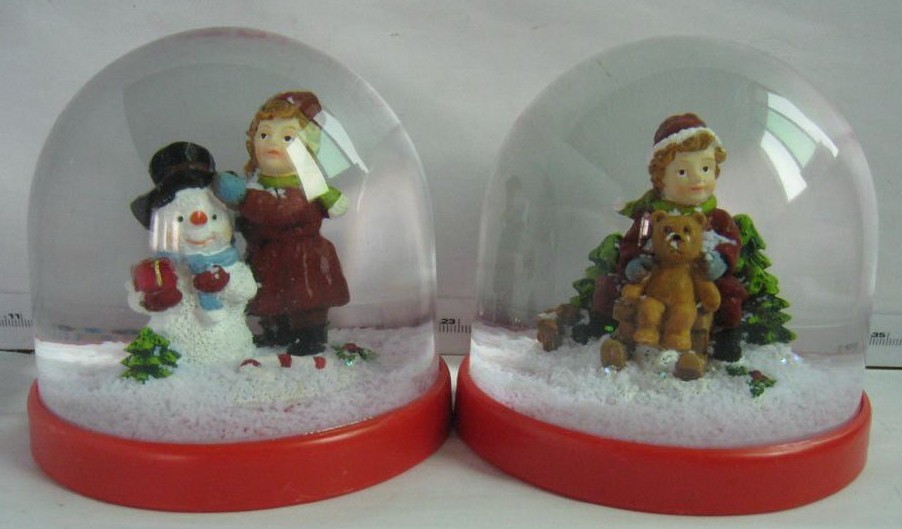 Plastic Snowglobe for Christmas