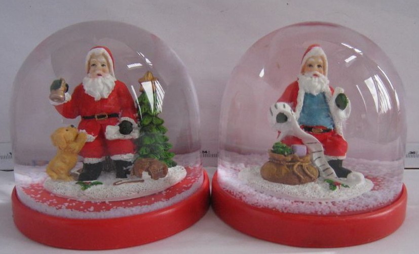 Plastic Snowglobe for Christmas