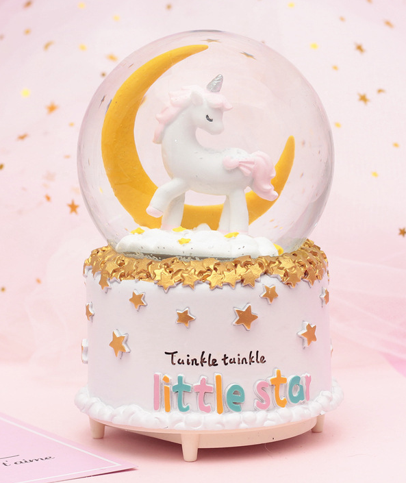 Resin Snowglobe with Music