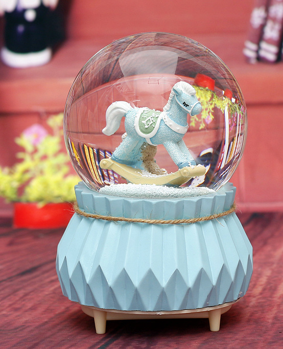 Resin Snowglobe with Music