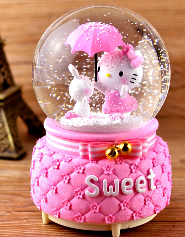 Resin Snowglobe with Music