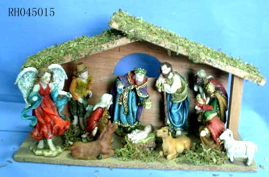 Resin Nativity Set