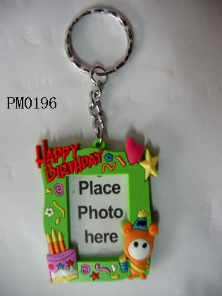 PVC Keychain photo frame