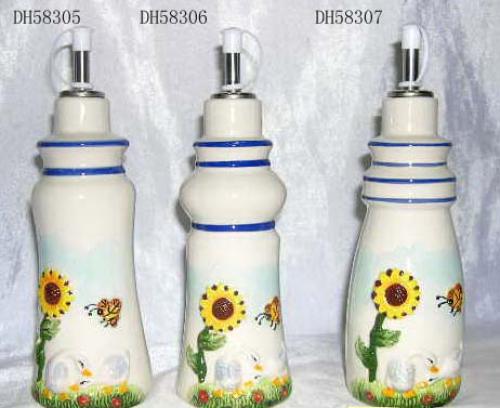 Ceramic Oil & Vinegar bottles