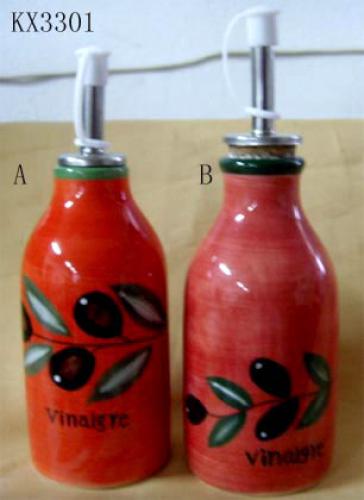 Ceramic Oil & Vinegar bottles