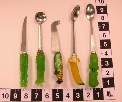 Resin Butter & Cheese knife / Spoon / Fork