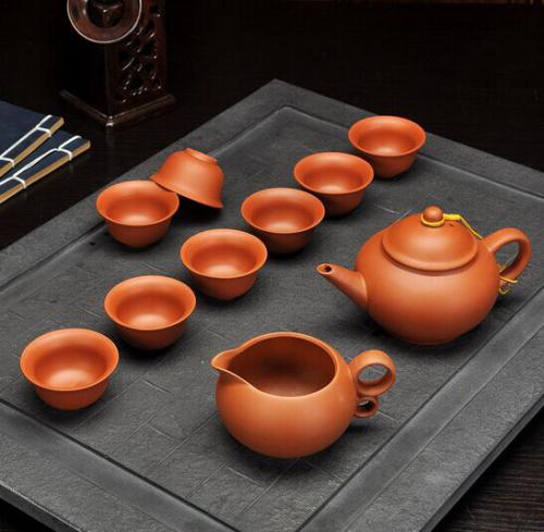 Purple-clay Tea set