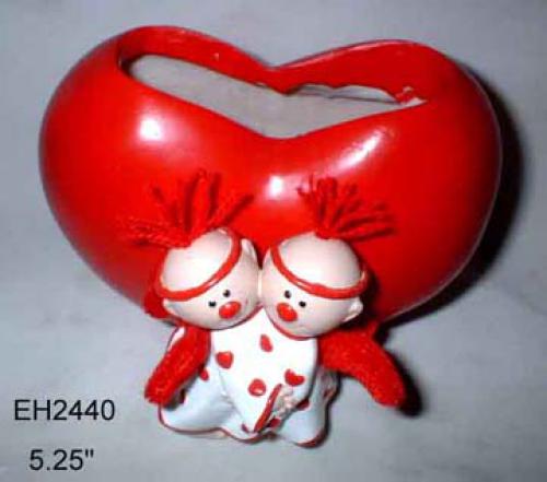 Resin Valentine Figurine