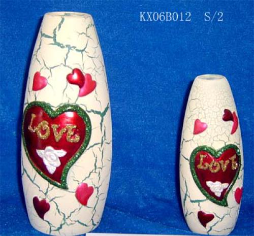 Ceramic Valentine Vase