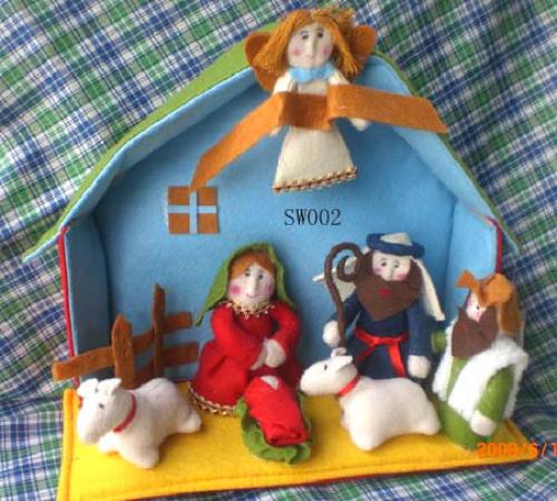 Non-woven Nativity Set