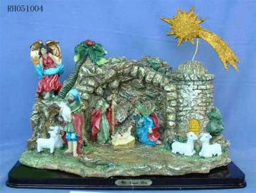 Resin Nativity Set