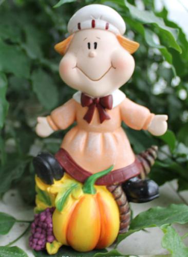 Resin Harvest Figurine