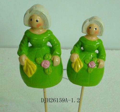 Ceramic Mother day figurines