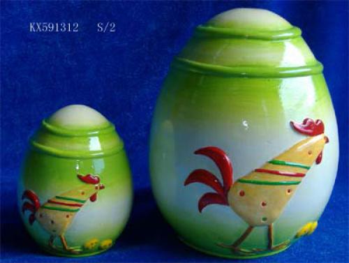 Ceramic Easter egg