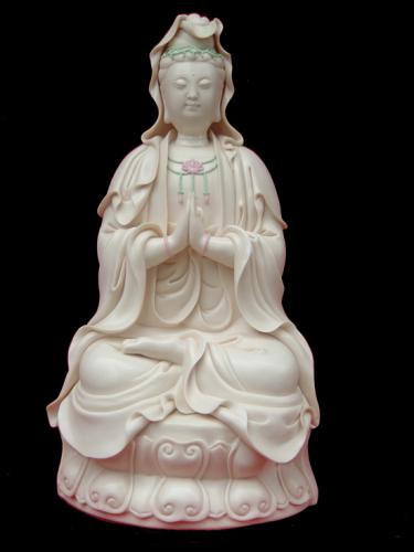 Porcelain Buddha Statue