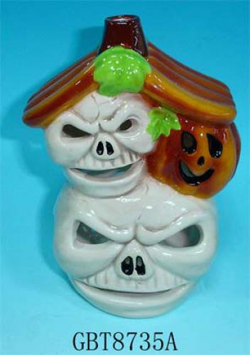 Ceramic Halloween decoration