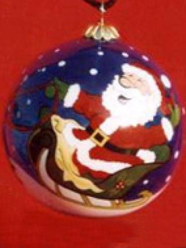 Glass Christmas ornament