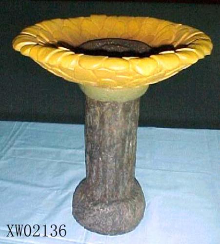 Concrete Bird bath & feeder