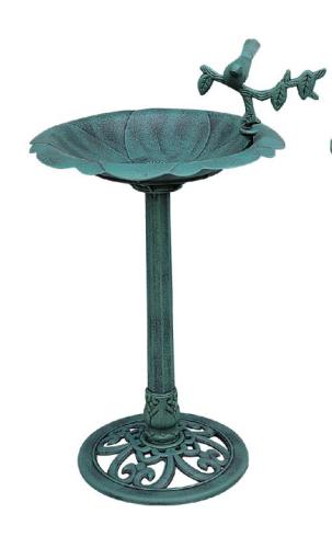 Plastic Bird bath & feeder