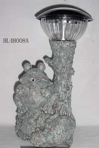 Resin Statue with Solar