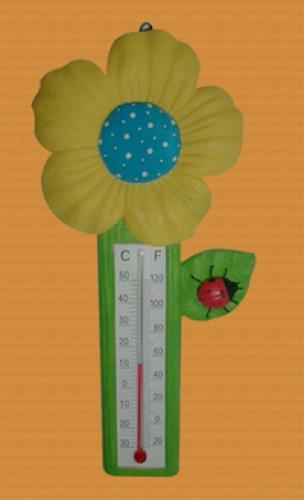 Resin decorative Thermometer