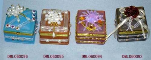 Glass Jewellery box