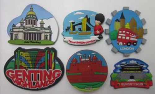 Rubber Souvenir magnet