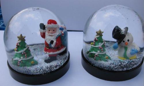 Plastic Snowglobe for Christmas