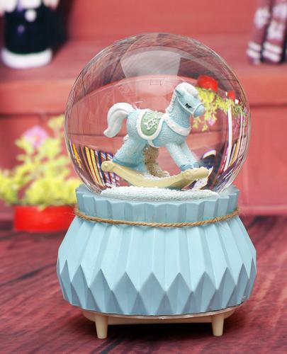 Resin Snowglobe with Music