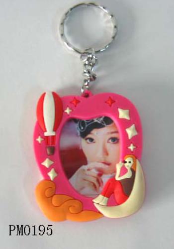 PVC Keychain photo frame